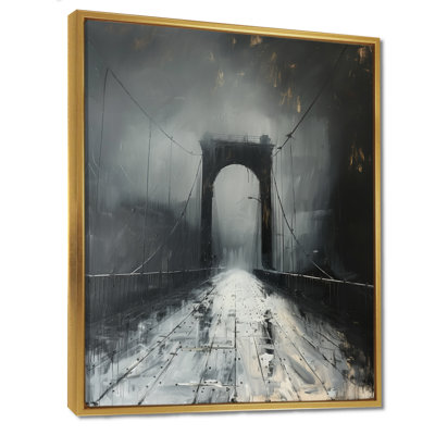 Impression sur toile grise et blanche monochromes