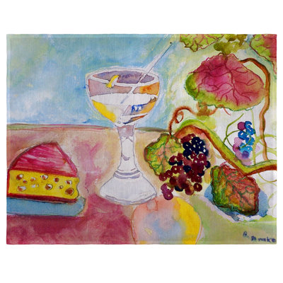 Valenzuela Polyester Floral Rectangle Placemat