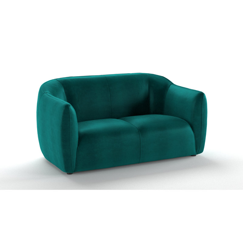 Marguerite Velvet Sofa, Teal