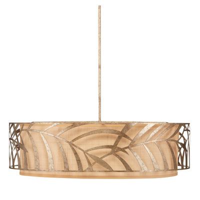 Idris 6 - Light Dimmable Drum Chandelier