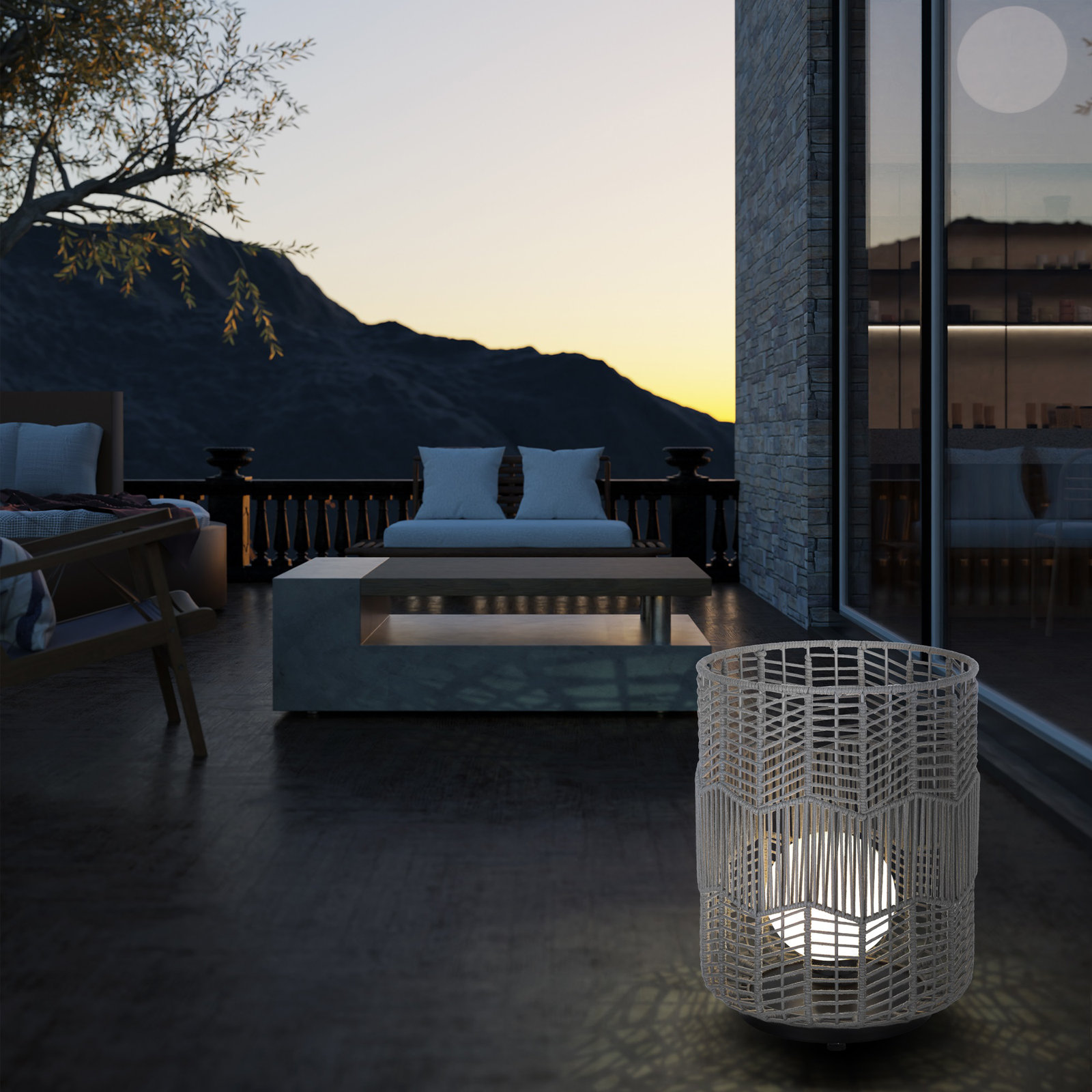 Wallis 1 Light 16.25" Outdoor Accent Lamp