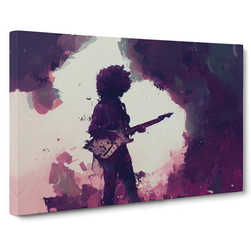 Guitar Rock Band Vol.1 - Wrapped Canvas, 40cm H x 60cm W x 3cm D