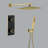 Thermostatic Complete Shower System with Rough in-Valve-98102058