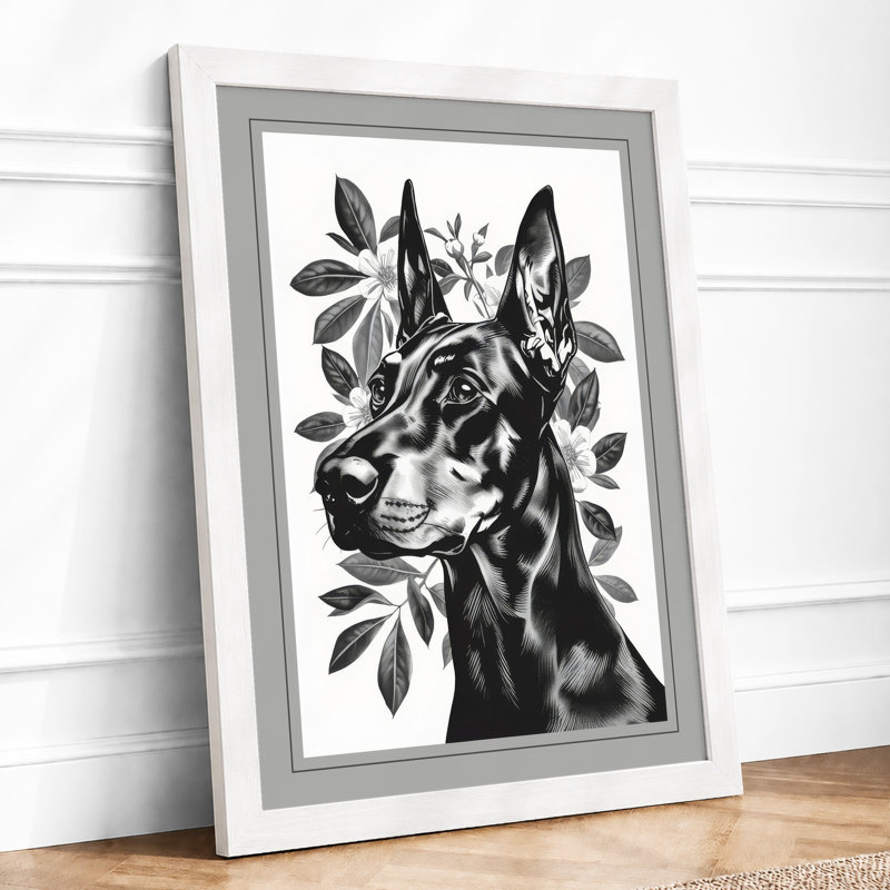 Dignified Companion Botanical - Print, A4 - 29.7 x 21.0 cm, White