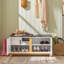 8 Pair Shoe Storage Bench-1955827485