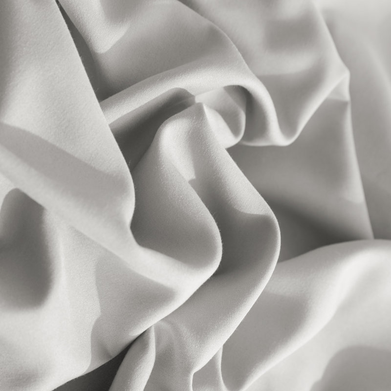  Duvet Cover Set, Light Gray, Twin Duvet Cover + 1 King Pillowcases