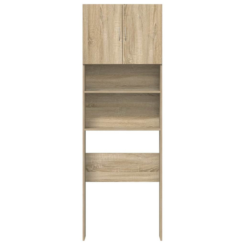 Engineered Wood Freestanding Bathroom Cabinet, Sonoma Oak