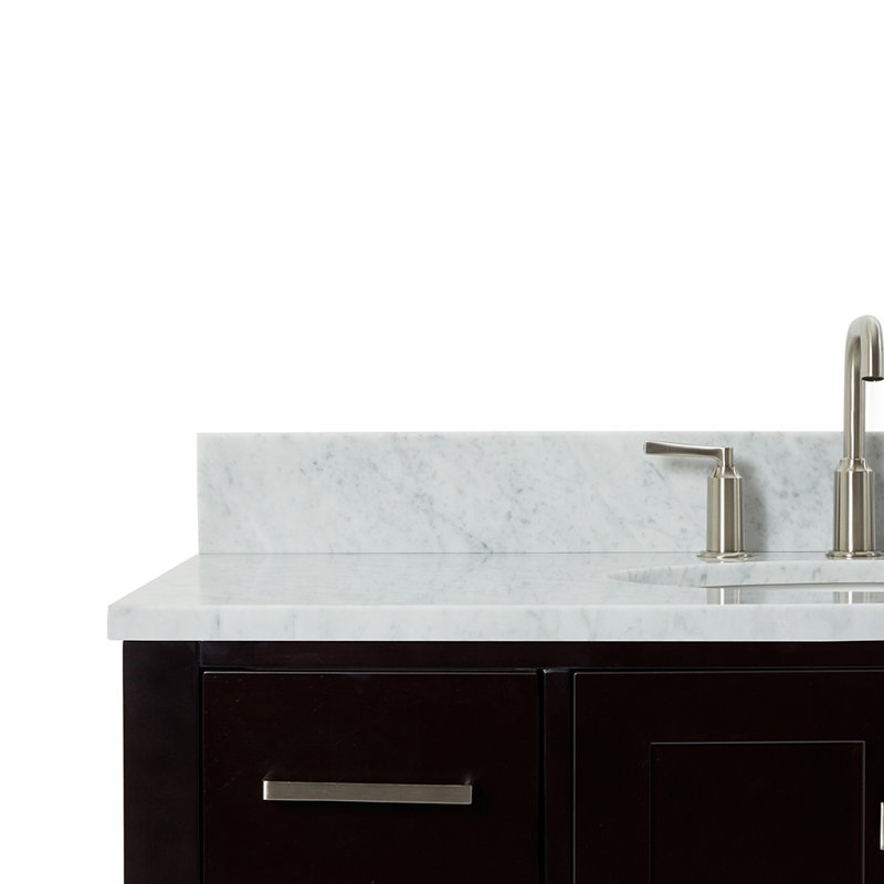 Ensemble de meuble-lavabo simple 43 po Flynt, Espresso