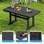 Table rectangulaire de salle à manger Hikdpe-605836719