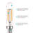 5 Watt (60 Watt Equivalent) T6 T6.5 LED Dimmable Light Bulb, E12/Candelabra Base-122006122