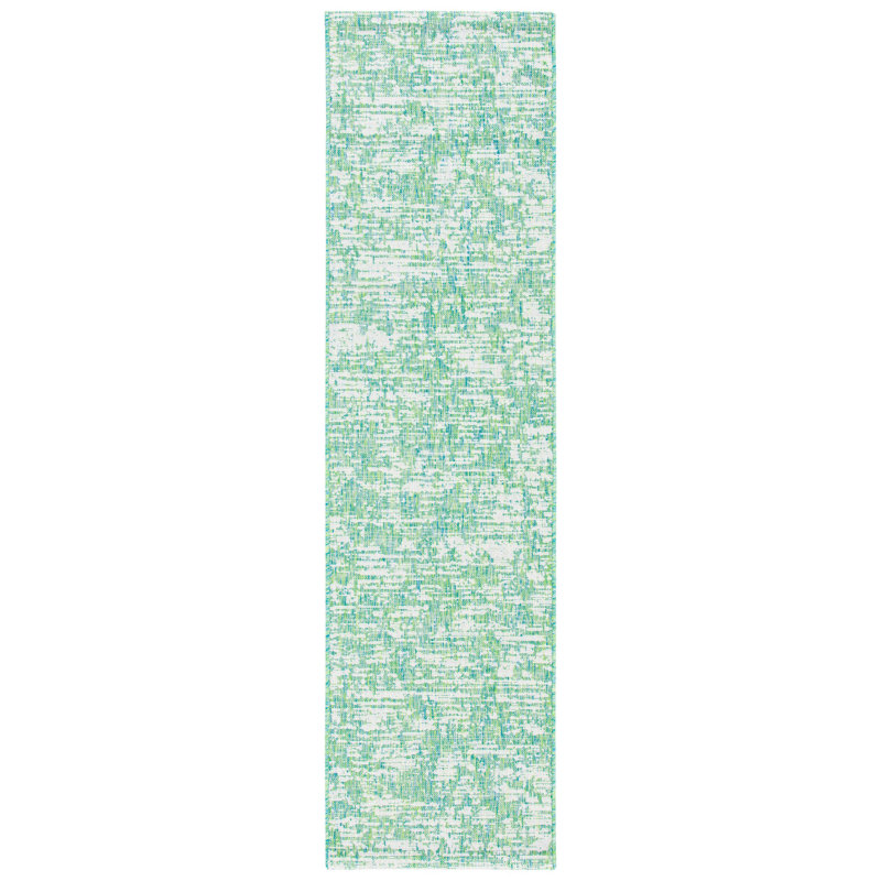 Willaurie Performance Abstract Indoor/Outdoor Area Rug, Runner 2'3" x 8'