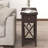 23.6" H End Table with Drawer and Additional Storage Space-125416017