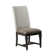 Jarnae Upholstered Side Chair - Saddle Brown