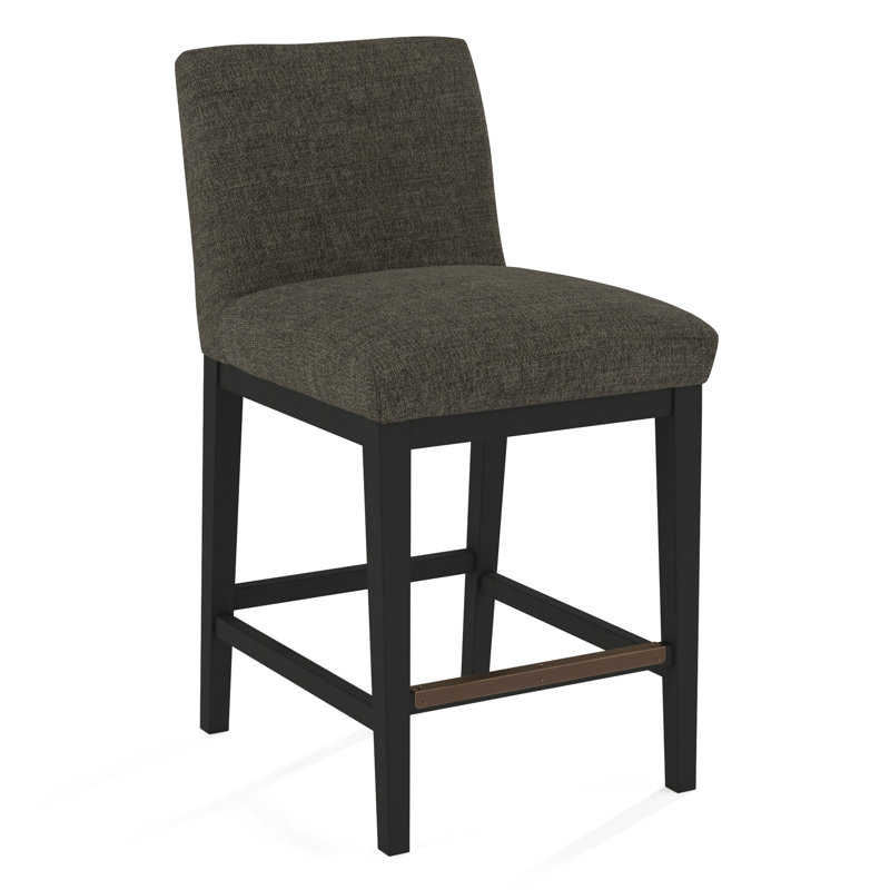 Upholstered Stool, 61645-88, Black