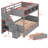 Jamise Twin Over Full Bunk Bed with Built-In Stairs-2014606180