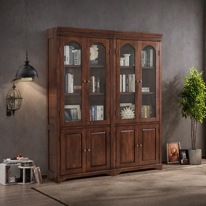 Bibliothèque pratique de style américain