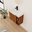 Meuble-lavabo simple 28 po avec comptoir en céramique 28 po-2026088733-2026088705