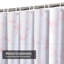 Rideau de douche Marble White-2078870236