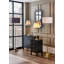 Ervine 24cm H Silk Bell Lamp Shade ( Screw On ) in Steel Grey