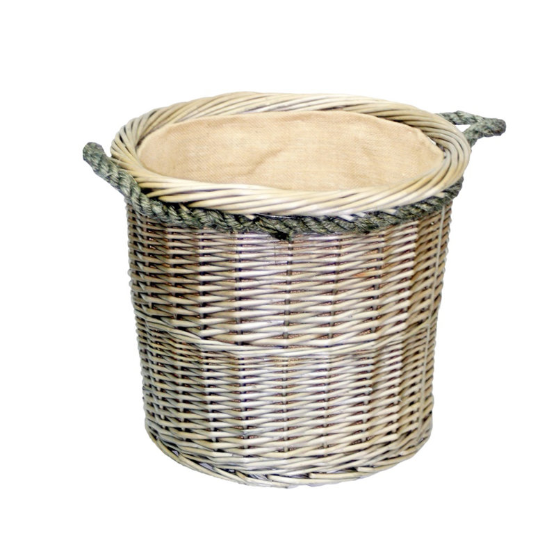Fulda Wood Log Carrier, 40cm H x 40cm W x 40cm D