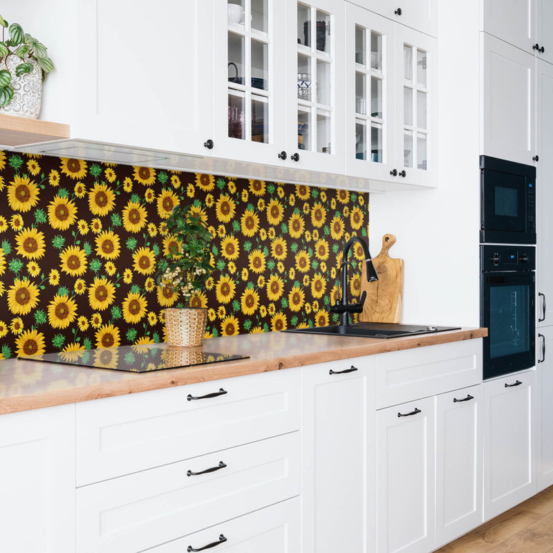 Waut 50x100 cm Pvc Mosaic Sheet in Yellow