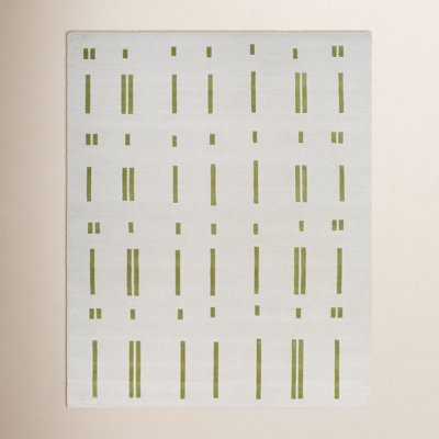 Sametria Hand-Tufted Striped Rug