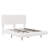 White  Boucle Floating Bed With Light,Queen-1592260401