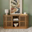 Buffet Contour, 2 portes avec tablette centrale (1495 x 406 x 762 mm / 59 x 16 x 30 po),