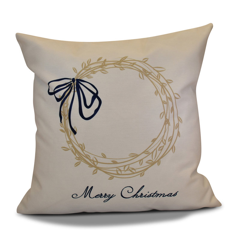 Housse de coussin d'extérieur carré Jump for Joy, H 18 po x l 18 po, Taupe