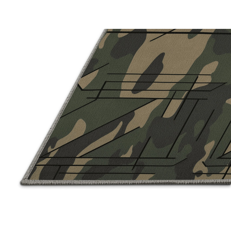 Tapis camouflage Vertex, Carré 6 pi