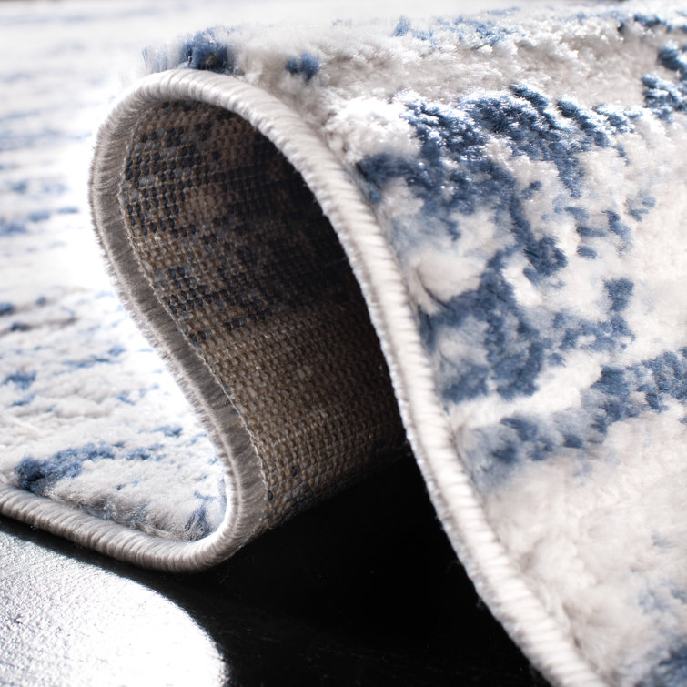 Greely Machine Woven Abstract Area Rug
