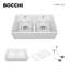 Arno 80D 2.0Bowl Ceramic Kitchen Sink, with Waste, Bottom Grid-795x490mm-110899674