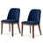 Navy Blue Linen