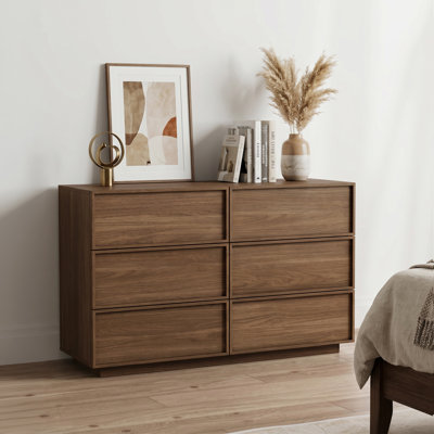 Commode moderne à 6 tiroirs l 47,2 po Abbate