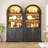 Heshy 70.8" H Arched Dining Hutch with Lighting-212703807
