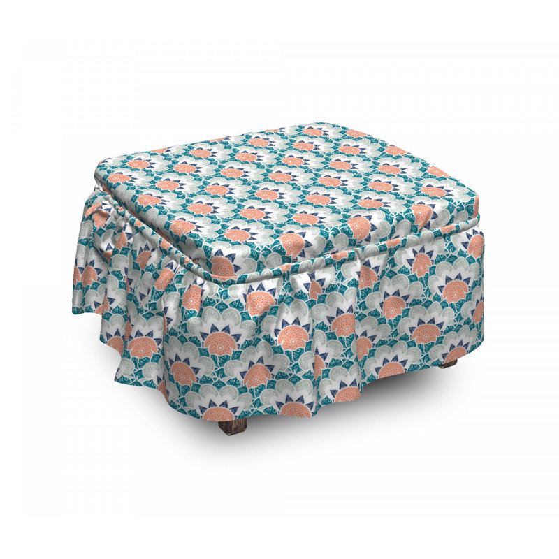 Housse pour repose-pieds turque boho