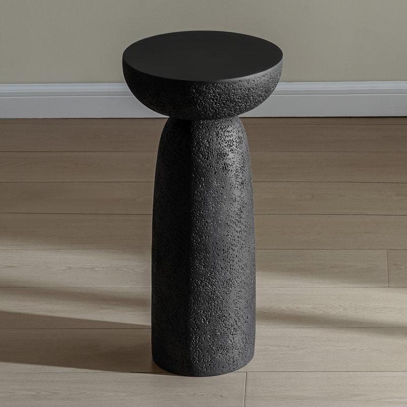 Pedestal End Table