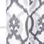 Paire de rideaux occultant et isolant avec œillets Ikat-80726380-80726381
