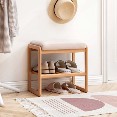 Banc de rangement pour chaussures Mid-Century