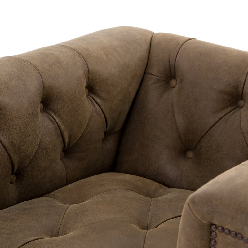 Maxx Swivel Chair, Umber Gray