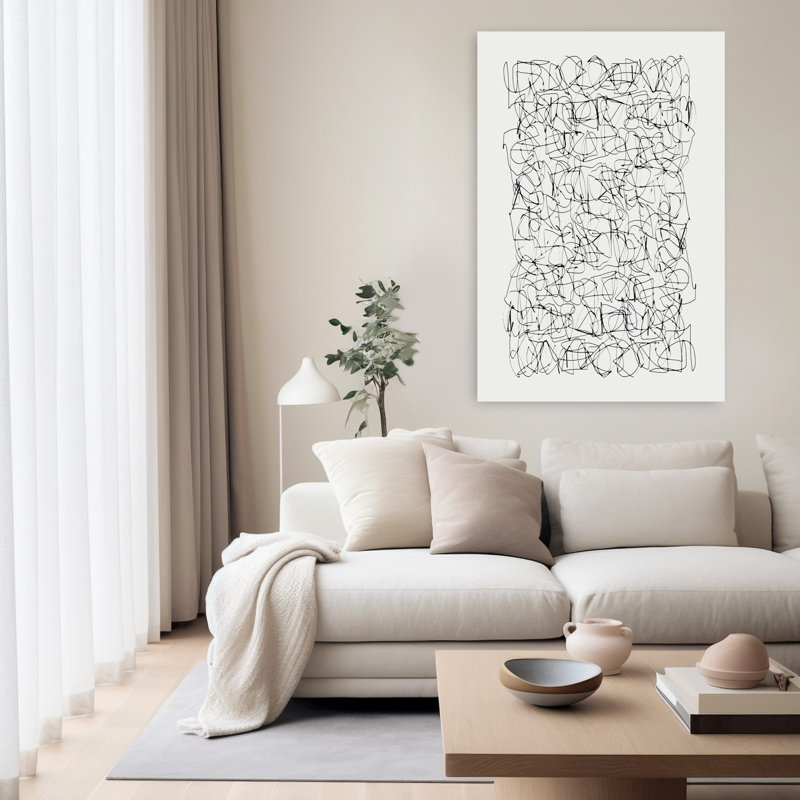 Art contemporain contemporain abstrait, H 60 po x l 40 po