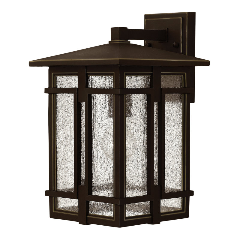 Tucker Outdoor Wall Lantern, 14.75" H x 9" W