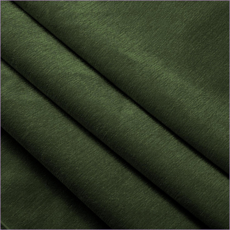 Sofa | Modern Sage Green Chenille | Deep Seat Removable Covers | Family Use | Wood Frame | Black, Green Chenille