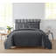Ensemble de courtepointe réversible en microfibre Diamond Weave Premium-60579723-60784070