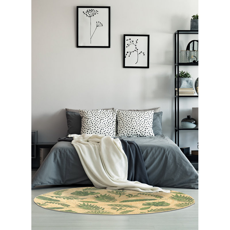 Tapis brun clair Palas Denizli 3 pi 0 po x 3 pi 0 po