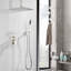Système de douche complet avec valve brute