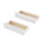 Twin Size L-Shaped Daybed with 3 Storage Drawers, Wooden Corner Bed Frame with Bookshelf for Kids Bedroom or Living Room, White-417096568