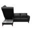 Migues Genuine Leather Corner Sofa with Sleeping Function and Storage-829276635-829276633