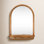 Erving Solid Wood Accent Wall Mirror