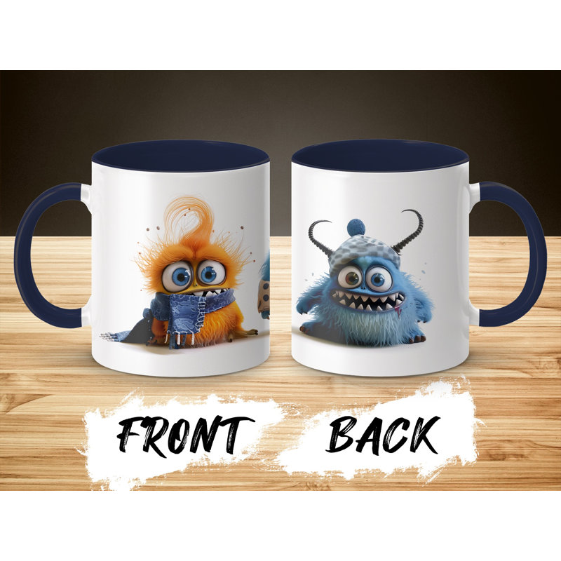 Ceramic Coffee Mug, Navy